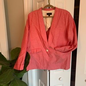 Jcrew linen blazer